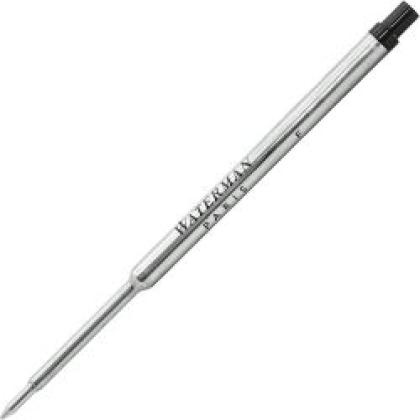 Waterman Ballpoint Pen Refill, Fine Tip with Black Ink, 1 Count